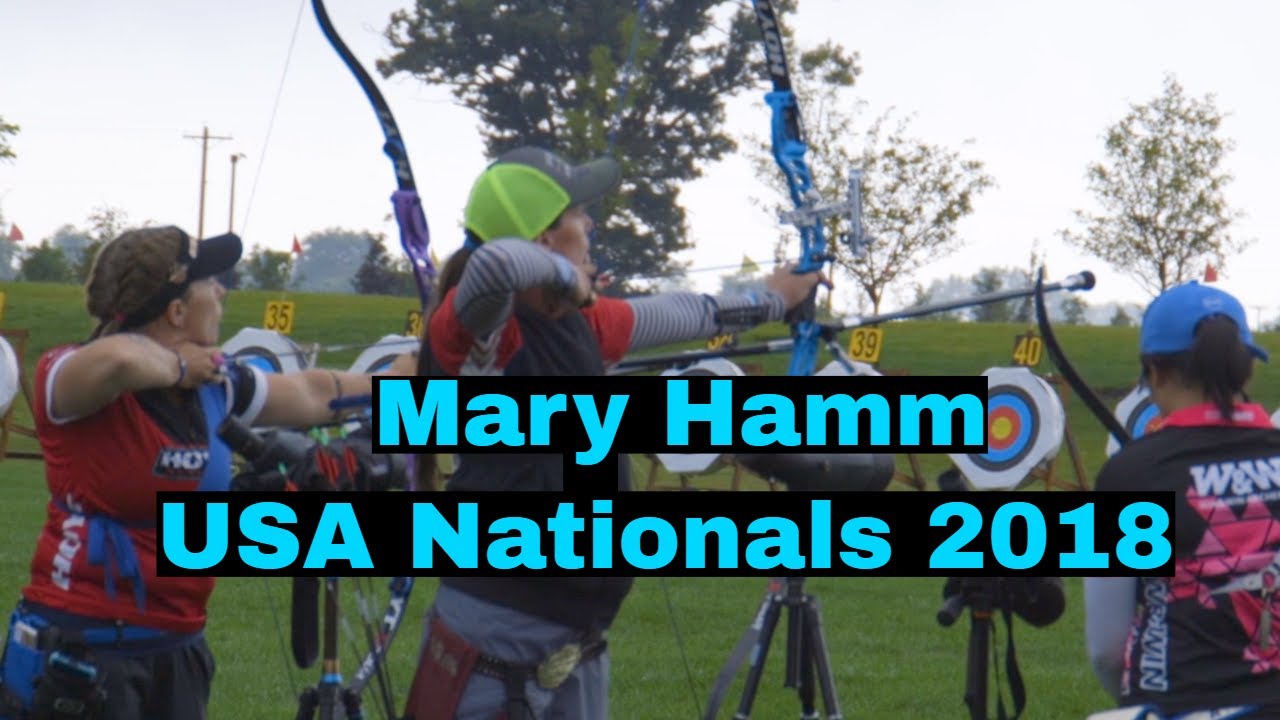 Mary Hamm Archery Form USA Archery Nationals 2018 Dublin Ohio YouTube
