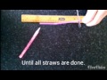 DIY Musical Instruments: Straw Pan Flute - YouTube