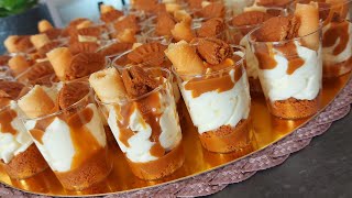 # spèculos cheesecake mini ميني تشيز كيك في الكيسان سهل وسريع المذاق رهيب والمقادير بسيطة #ميني