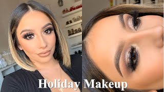 Easy Holiday Glam Makeup || Erika Rodriguez