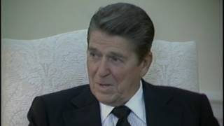 President Reagan Interview with “Newsweek” Magazine in the Oval Office on September 16, 1983