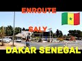 ENROUTE SALY DAKAR SENEGAL 🇸🇳 // DRIVE WITH ME // SALY EXPERIENCE VLOG