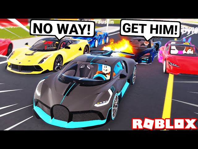 Super Car Owners Race My 6m Rare Bugatti Divo Roblox Vehicle Legends Youtube - victory racing beta new hornet high class roblox