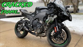 Rebuilding A Wrecked 2021 Kawasaki ZX10R!!!