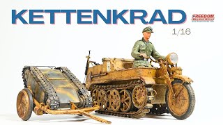 #35 【KETTENKRAD】1/16 FREEDOM Model Kits　製作動画