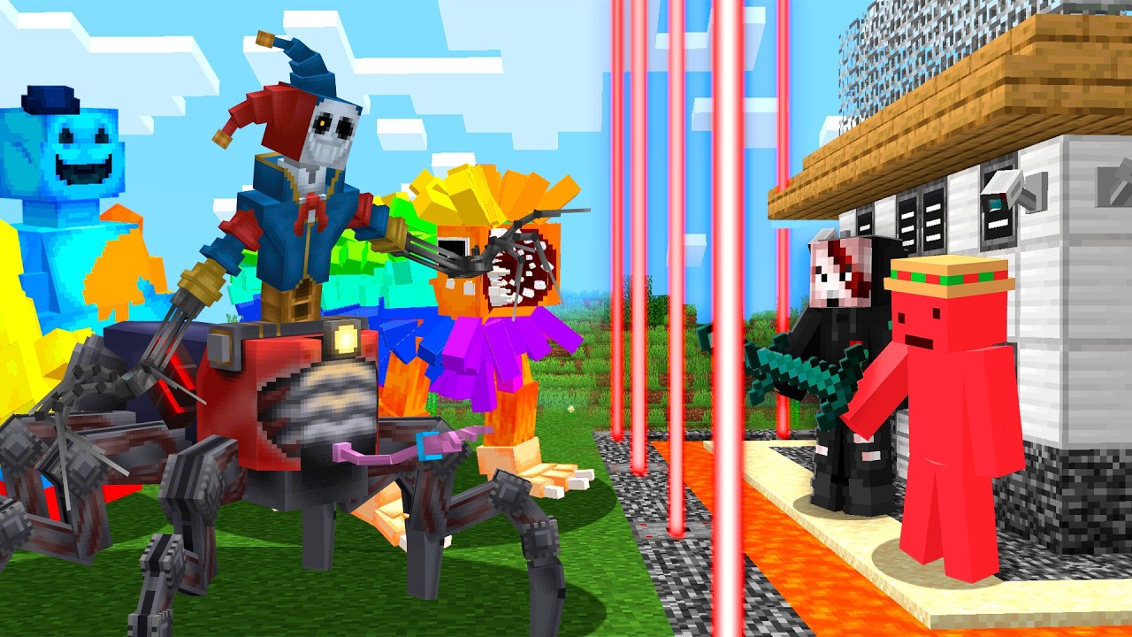 Prototipo vs Casa Segura en Minecraft