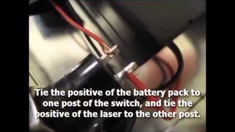 How to Build a Burning Laser Without any Soldering!
