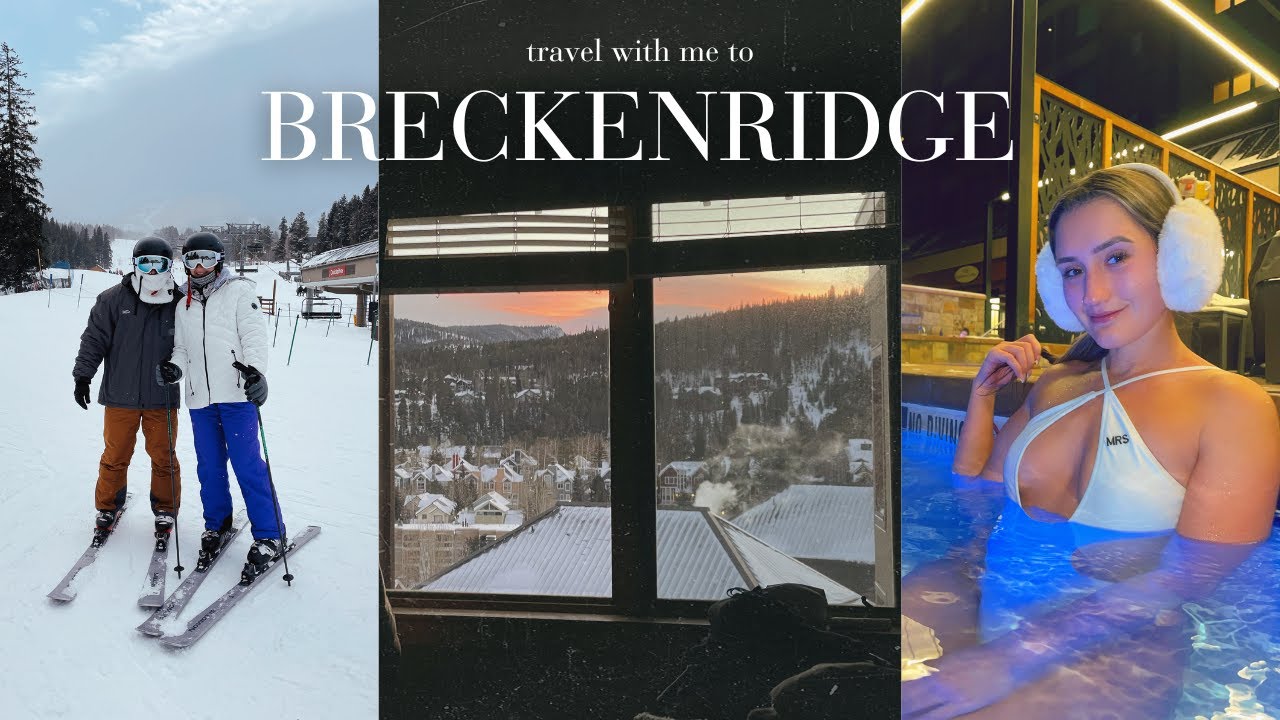 Breckenridge Colorado vlog: first time skiing, cozy winter getaway