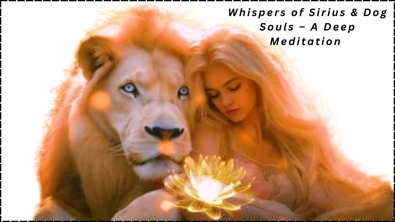 Whispers of Sirius & Dog Souls–A Deep Meditation Voyage into the Universe of Love | Galactic  Peace