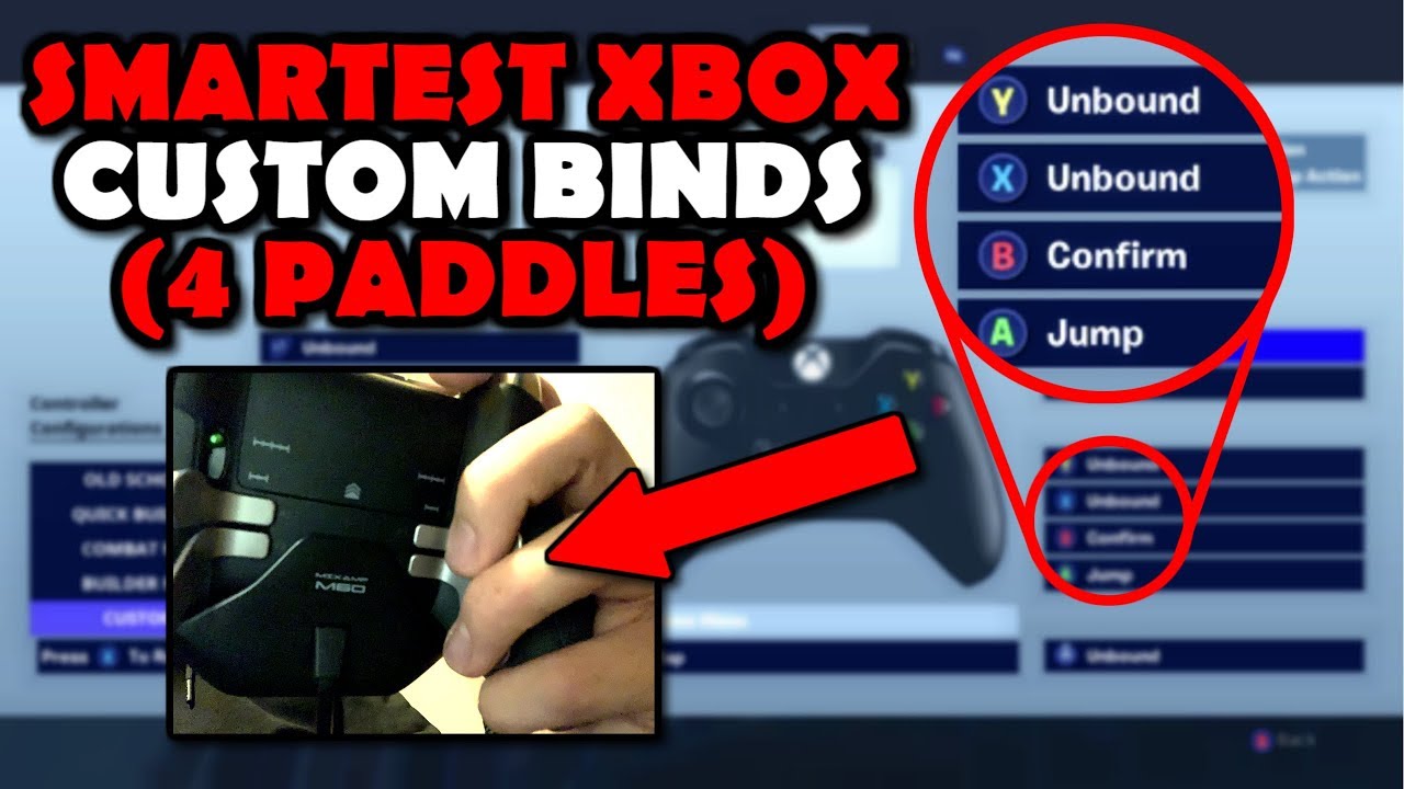 rem vaardigheid Aanzetten BEST Xbox Elite BINDS/ LAYOUT (4 Paddles) Fortnite Battle Royale - YouTube