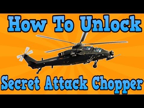 "Call Of Duty Ghosts Extinction" How To Use The Secret Attack Chopper! ( Extinction Attack Chopper )