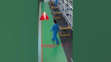 Prevent Forklift Accidents with AI Blind Spot Monitoring (AI BSD) #forklift #forkliftsafety #AI BSD