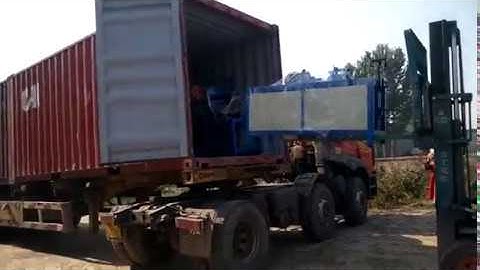 automatic 8ft diamond wire mesh machine loading video