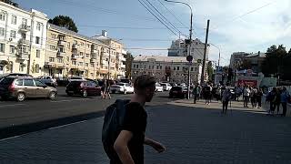 Пешеходный переход у ВГУ, 06.09.2019