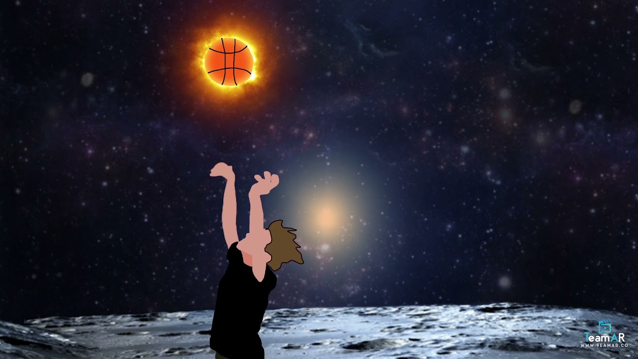 Roto Animation on Basketball Footage 