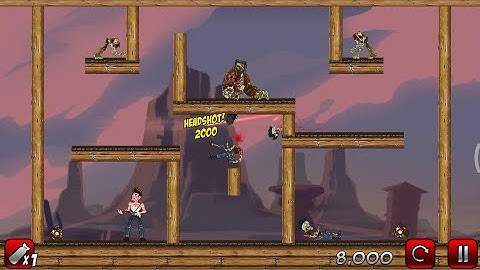 Stupid Zombies 2 Wild West Day - 38 || Android Gameplay