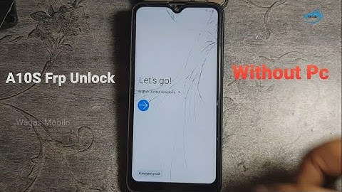 Samsung A10S Frp Unlock / A107f Google Account Bypass Without Pc 2021 by Waqas Mobile