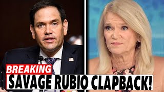 Marco Rubio Shuts Down Reporter With Brutal Comeback!
