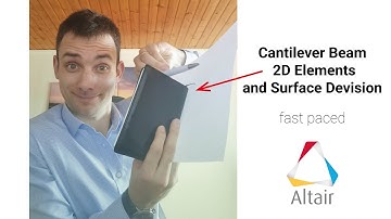 Hypermesh 2D Automesh Cantilever Beam Example