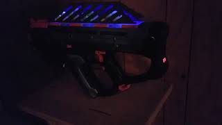 Custom nerf rival perses with glow tech hopper