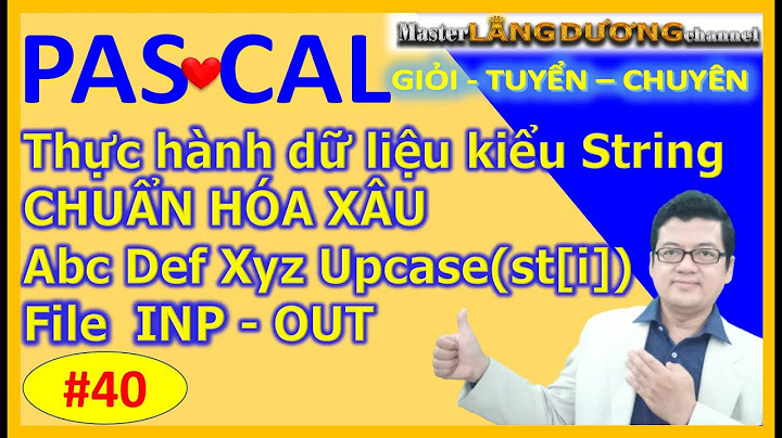 Sao pascal gõ chữ hay bị thành chữ in hóa năm 2024