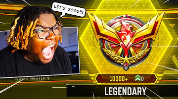 HITTING LEGENDARY for the FIRST TIME in COD MOBILE!