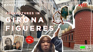 Travel vlog - Spain solo travel vlog, Barcelona (2/3) - day trip to Girona & Figueres