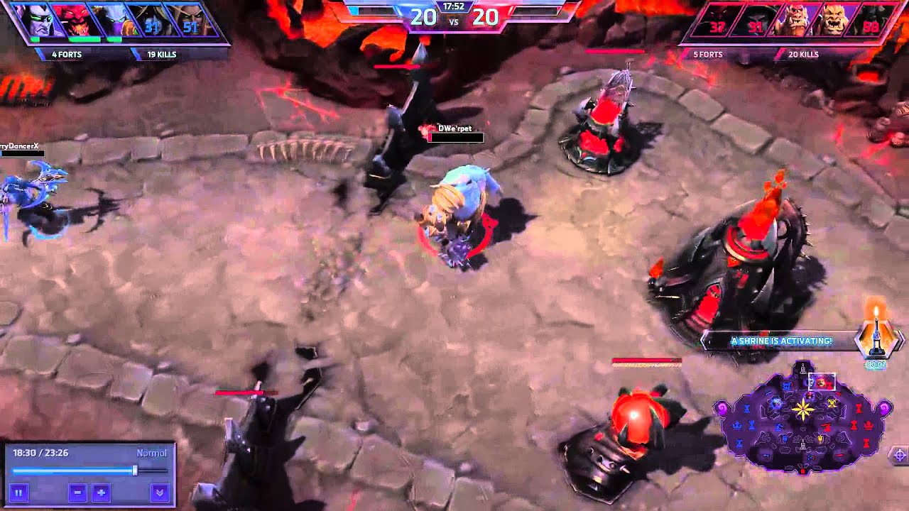 Pro'Gall Escapes (Heroes of the Storm Replay)