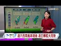 【0812台視午間氣象】南卡颱風生成了 最新路徑直奔日本