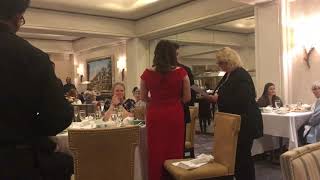 Pop up wedding at king edward hotel high tea - toronto canada january
19, 2020