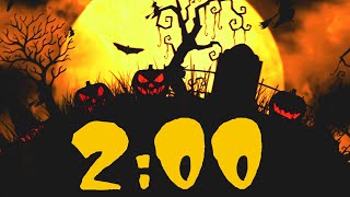 2 Minute Timer [Halloween Music] 🎃