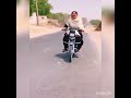 Desi girl riding bike stageshow desigirl shorts