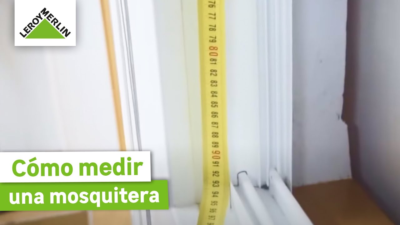 Atrevimiento aceptar Ashley Furman Cómo medir una mosquitera en una ventana corredera ¡Guía paso a paso! | LEROY  MERLIN - YouTube