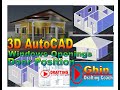 Drawing Exercise 13: How to Create DOORS, WINDOWS and  WINDOW/DOOR OPENINGS (3D AutoCAD)