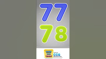 Counting 71 to 80 | Learn Numbers with Fun Animation
