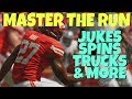 HOW TO RUN THE BALL IN MADDEN 19! TIPS TO CREATE RUNNING LANES, CONTROL BLOCKERS, JUKES SPINS & MORE