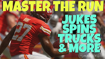 HOW TO RUN THE BALL IN MADDEN 19! TIPS TO CREATE RUNNING LANES, CONTROL BLOCKERS, JUKES SPINS & MORE