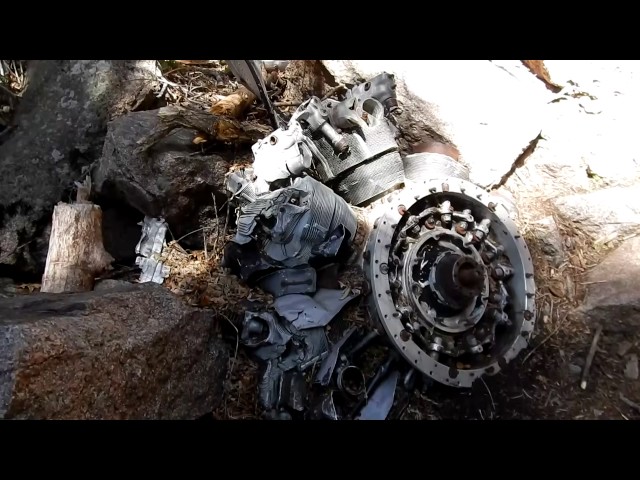 TWA Flight 260 crash site hike- Domingo Baca Canyon - Sandia Mountains New  Mexico 