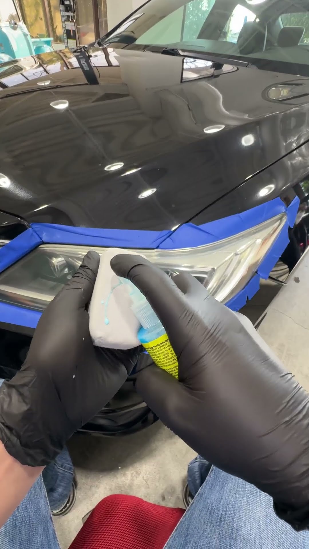 Restore yellow headlights to new with this kit! #shorts