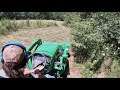 3032E Bush Hogging with a 6' Kodiak Rotory Cutter (How to price a bush hogging job)