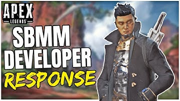 I wrote to the DEVELOPERS about SBMM (They Responded) - Apex Legends