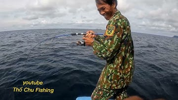câu cá khủng thổ châu .cá bớp 25 kí.bè lào 8 kí kéo mổi mòn..thổ chu fishing tập 3(26/12/2022)