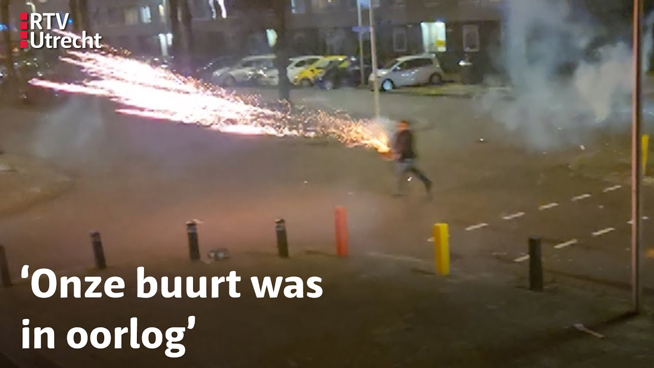 Vuurwerkgevechten en races door Kanaleneiland, bewoners voelden zich onveilig | RTV Utrecht