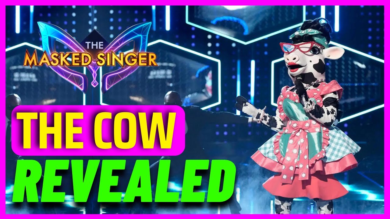 Who is The Cow on the Masked Singer REVEALED YouTube