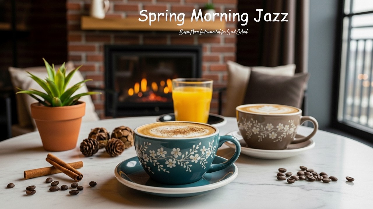 Smooth February Jazz ☕❄️ Relaxing Bossa Nova Piano and Elegant Coffee Music for Great Mood