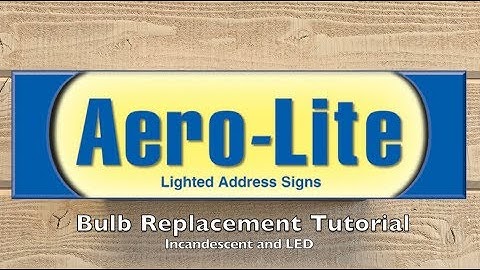 Aero-Lite Bulb Replacement Tutorial (See description before watching)