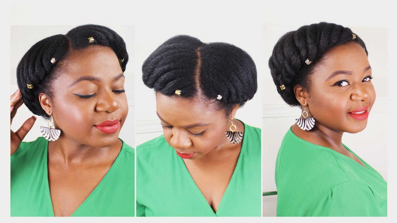 Flat Twist Updo Protective Styles | Flat Twist Hairstyles | No ...