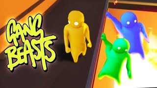 HE PUSHED THEM INTO THE PIT! (The Pals Gang Beasts)