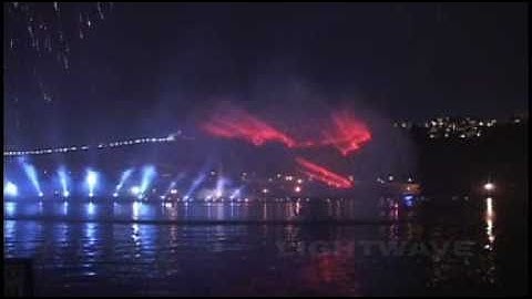 Waterscreen and Fogscreen Projections : Lightwave International