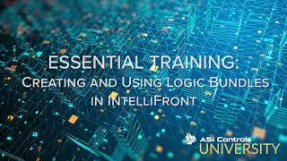 Essential Training- Creating and Using Logic Bundles in IntelliFront